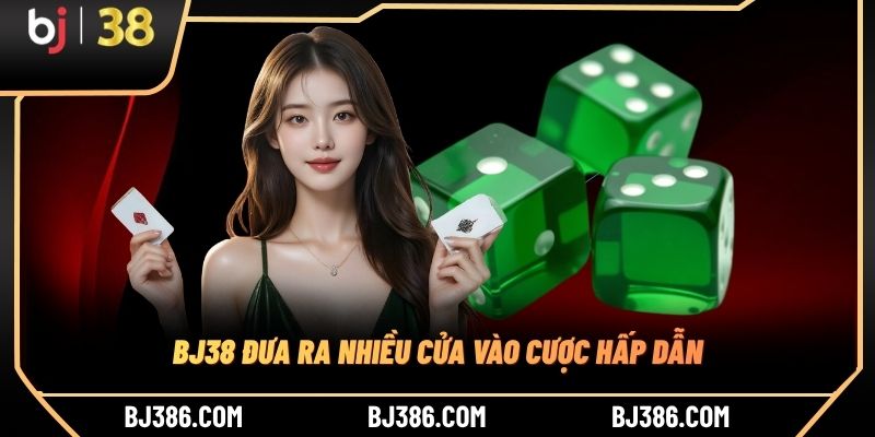 BJ38 đưa ra nhiều cửa vào cược hấp dẫn