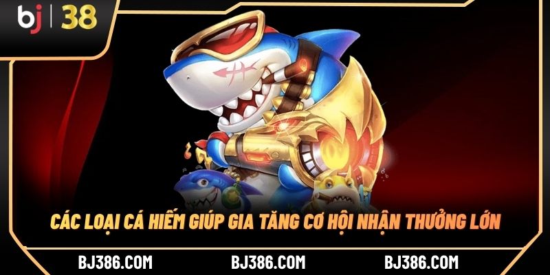 Các loại cá hiếm giúp gia tăng cơ hội nhận thưởng lớn