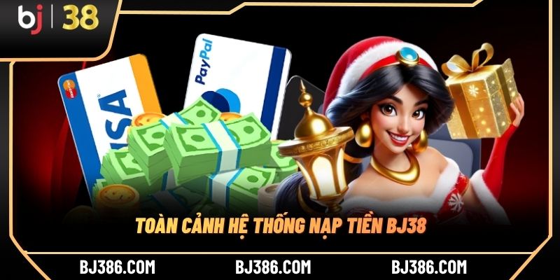Toàn cảnh hệ thống nạp tiền BJ38